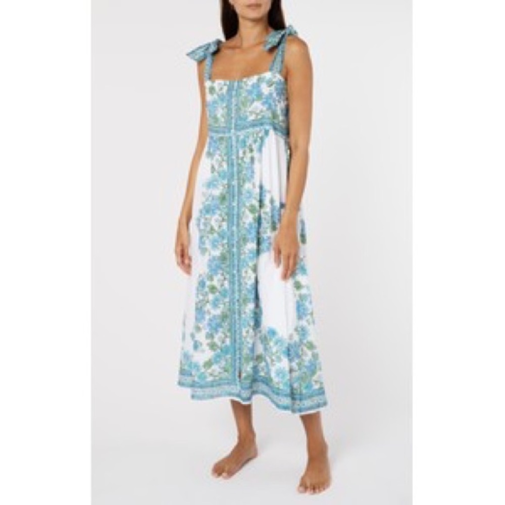 Juliet Dunn London floral tie shoulder dress NWT size 3